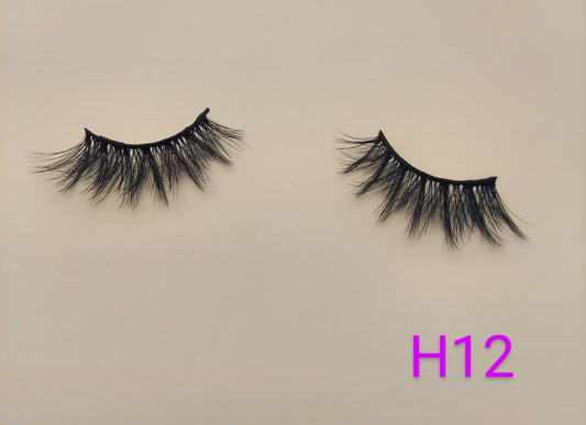 3D Mink Eyelashes H12