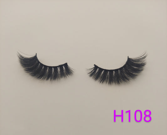 3D Mink Eyelashes H108